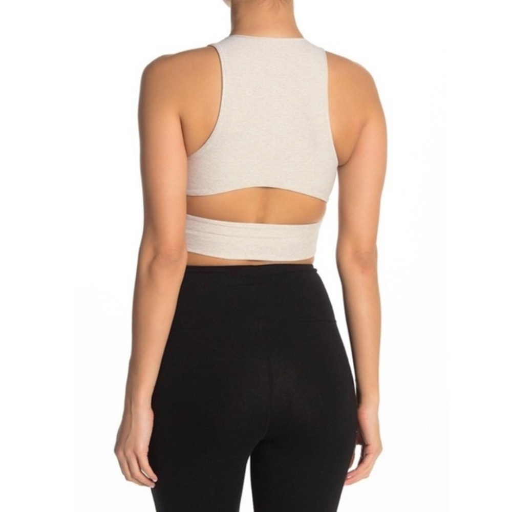 Outdoor Voices Tan Slashback Sports Bra Small SOLD OUT
